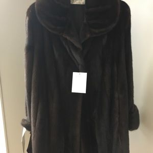 Mahogany Mink Coat